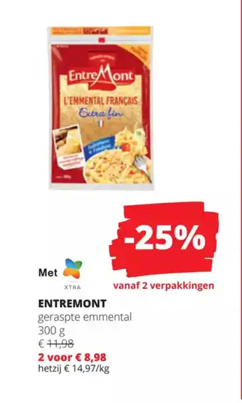 Spar Colruyt ENTREMONT aanbieding