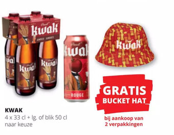 KWAK 4 x 33 cl + lg
