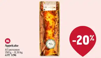 Delhaize Appelcake aanbieding