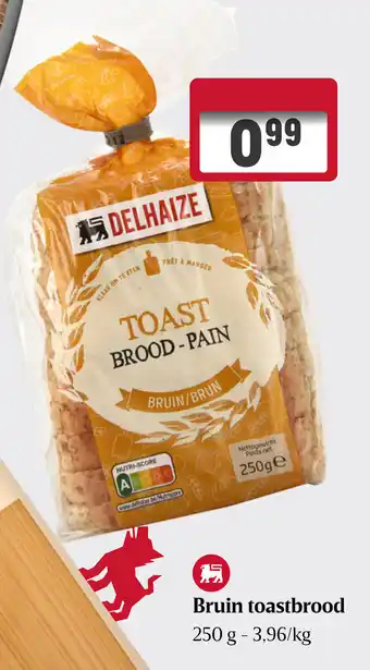 Bruin toastbrood