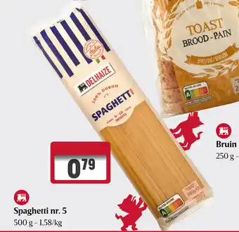 Spaghetti nr. 5 500 g - 1,58/kg