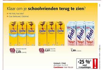 Colruyt Cécémel Of Fristi aanbieding