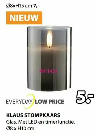 Klaus stompkaars