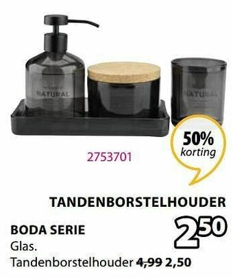 Jysk Boda tandenborstelhouder aanbieding