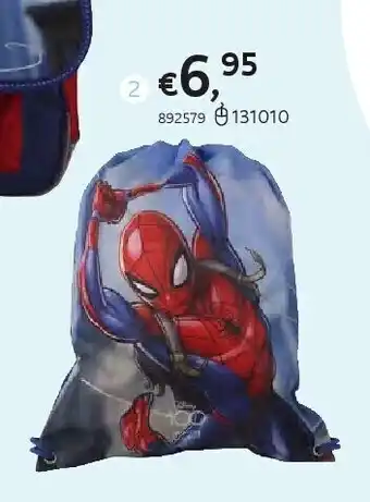 Dreamland Turnzak spider-man aanbieding