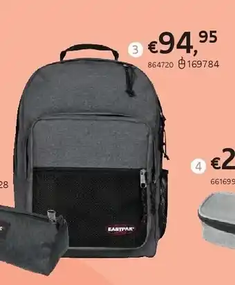 Dreamland Eastpak rugzak pinzip black denim aanbieding