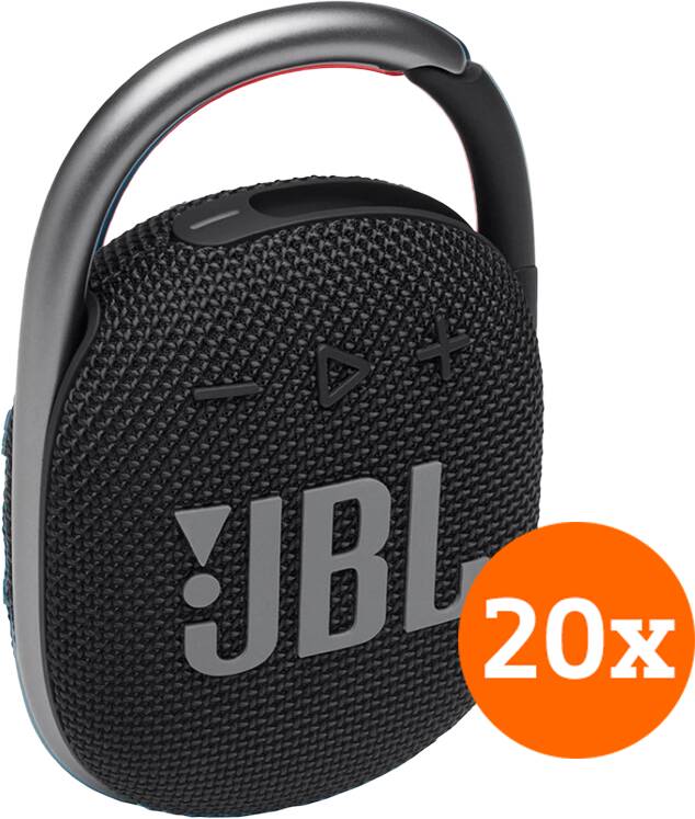 CoolBlue Jbl clip 4 zwart 20-pack aanbieding