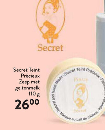Secret Teint Précieux Zeep met geitenmelk 110g