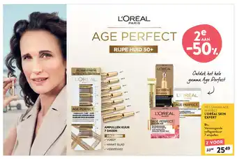 Di L'Oréal Skin Expert Het Gamma Age Perfect aanbieding