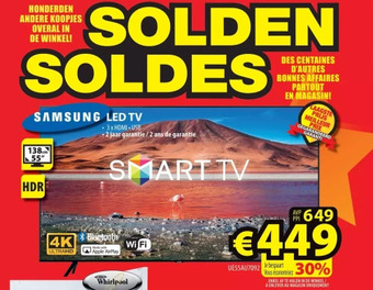 ElectroStock Samsung led tv aanbieding