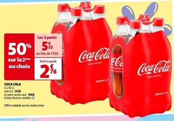 Auchan Coca cola aanbieding
