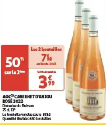 Auchan Caberket danjou rose 2022 aanbieding