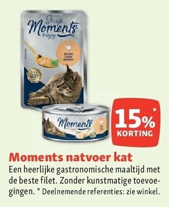 Maxi Zoo Moments natvoer kat aanbieding