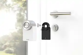 Coolblue Nuki smart lock 3.0 pro (white) + nuki keypad 2.0 aanbieding
