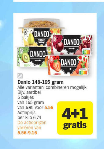 Albert Heijn Danio 148-195 gram aanbieding