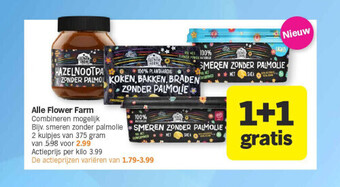 Albert Heijn Alle flower farm aanbieding