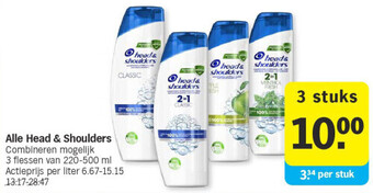 Albert Heijn Alle head & shoulders aanbieding