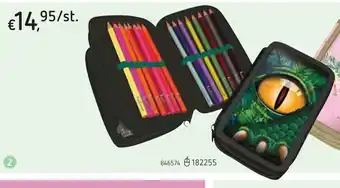 Dreamland Gevulde Pennenzak Dino 846574 aanbieding