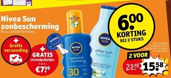 Kruidvat Nivea sun zonbescherming aanbieding