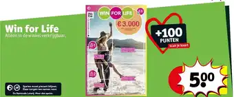Kruidvat Win for life aanbieding