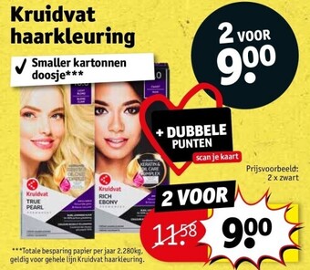 Kruidvat Haarkleuring aanbieding