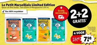 Kruidvat Le petit marseillais limited edition aanbieding