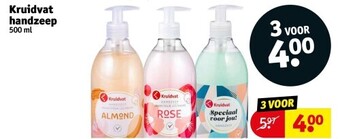 Kruidvat Handzeep 500 ml aanbieding