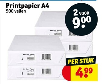 Kruidvat Printpapier a4 aanbieding