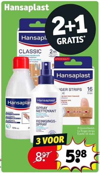 Kruidvat Hansaplast aanbieding