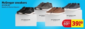 Kruidvat McGregor sneakers aanbieding