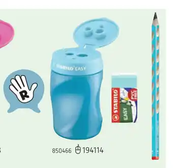 Dreamland Stabilo Set Easygraph Voor Rechtshandigen Blauw 850466 Voor Linkshandigen Blauw 850833 aanbieding