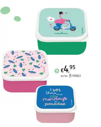 Snackdoosje Blah Blah - 3 stuks 847184