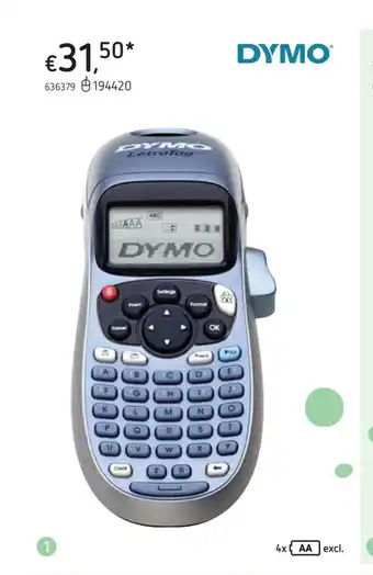 Dymo Labelprinter Letratag Lt- 100H ABC 636379