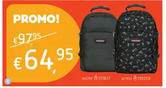 Dreamland Eastpak Rugzak Provider Concrete Melange 843709 aanbieding