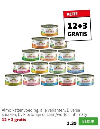 Intratuin Almo kattenvoeding aanbieding