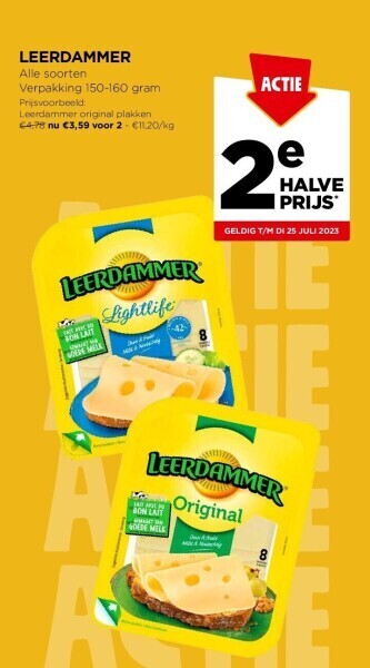Jumbo Leerdammer aanbieding