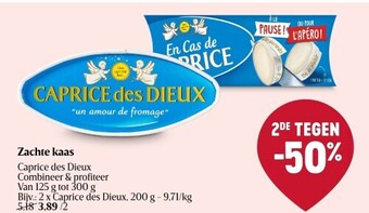 Caprice des Dieux Zachte kaas