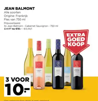 Jumbo Jean Balmont Fles Van 750 ml aanbieding