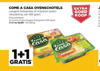 Jumbo Come A Casa Ovenschotels 1 kg aanbieding