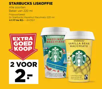 Jumbo Starbucks Ijskoffie 1 Liter aanbieding