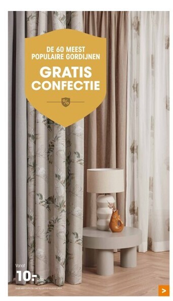 Kwantum De 60 meest populaire gordijnen aanbieding