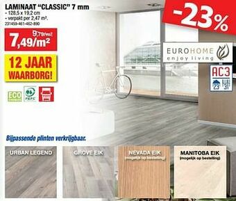Hubo Laminaat classic aanbieding