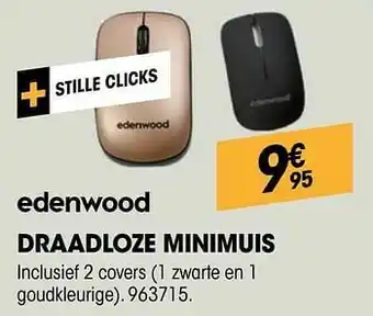Electro Depot Edenwood draadloze minimuis aanbieding