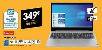 Electro Depot Lenovo notebook 15ada05-be aanbieding
