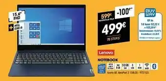 Electro Depot Lenovo notebook ideapad 3 15iil05 aanbieding