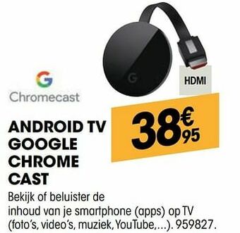 Google android tv google chrome cast