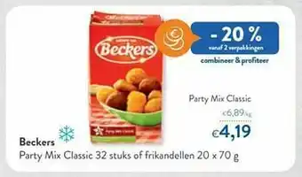 OKay Beckers party mix classic aanbieding