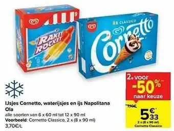 Carrefour Market Ola cornetto classico aanbieding