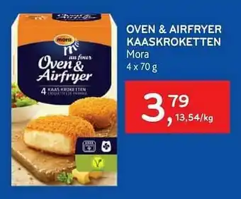 Alvo Oven + airfryer kaaskroketten mora aanbieding