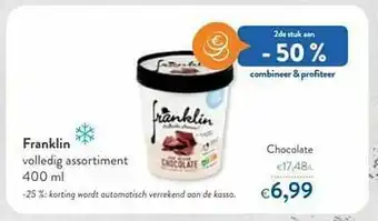 OKay Franklin chocolate aanbieding